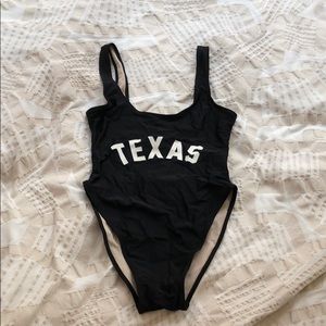 Private Party custom TEXAS bodysuit / swimsuit